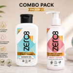 ZERO8 Body Lotion & Shower Gel Combo